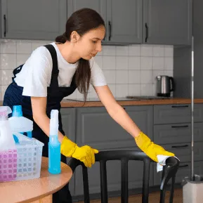 woman-cleaning